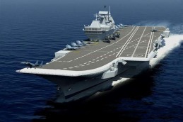 CGI of the new INS Vikrant